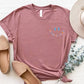 Letter Graphic Round Neck Short Sleeve T-Shirt