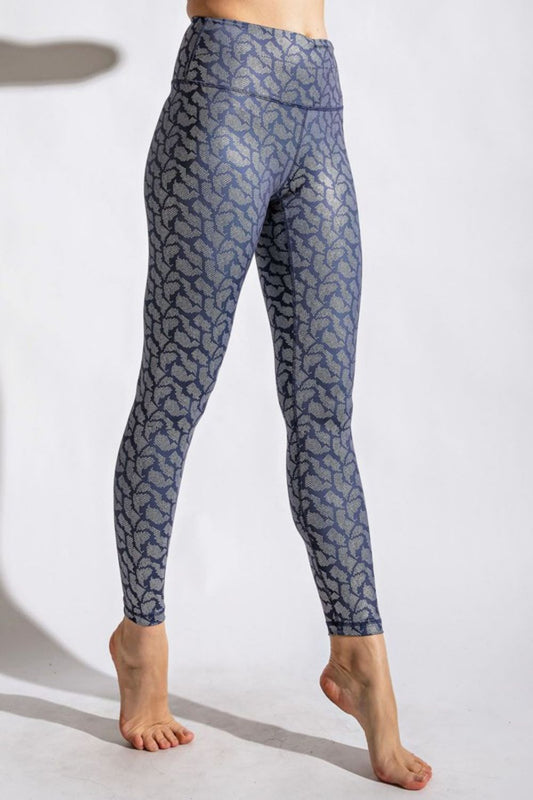 Rae Mode Printed High Rise Yoga Leggings