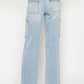 Judy Blue Full Size High Waist Straight Cargo Jeans