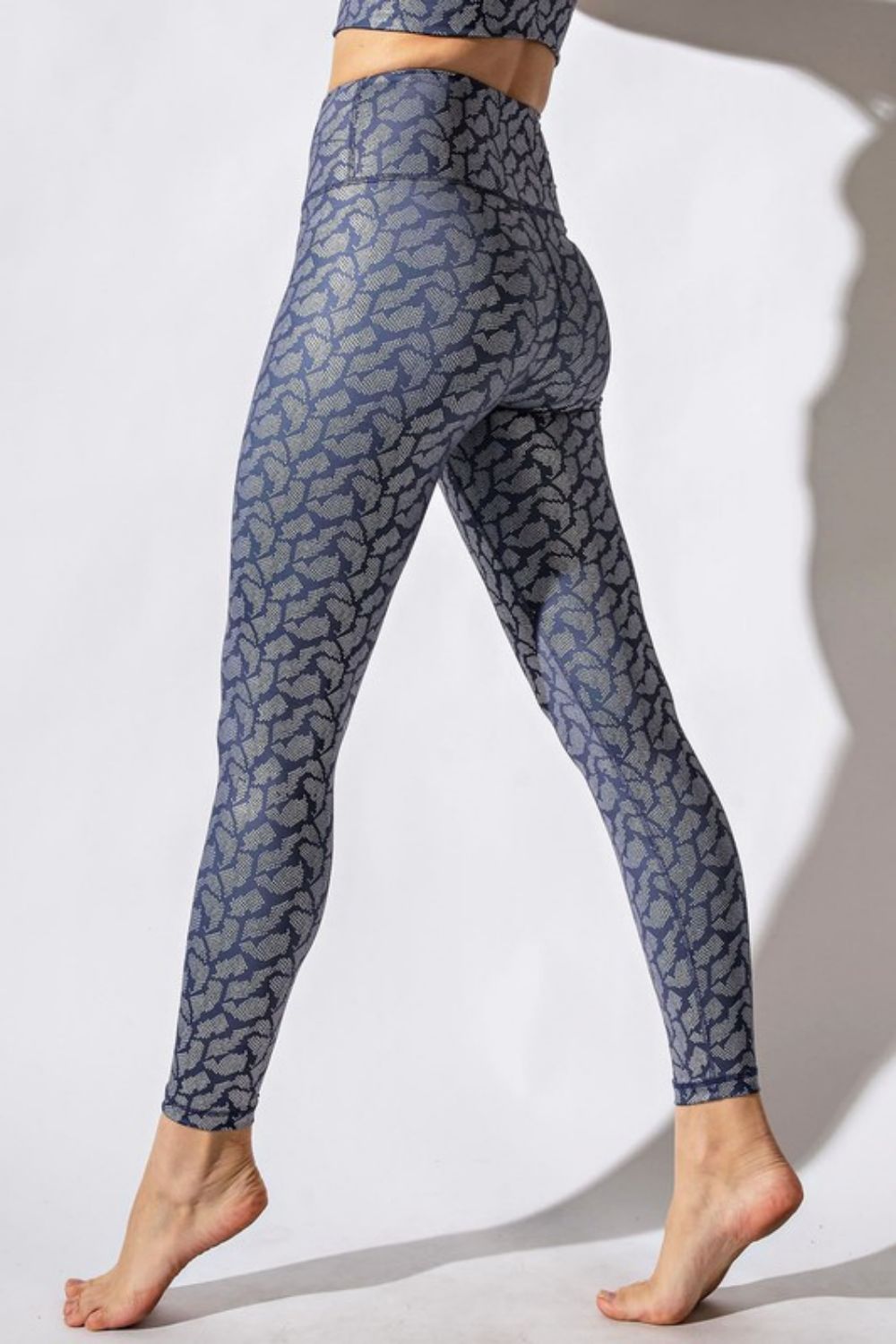 Rae Mode Printed High Rise Yoga Leggings