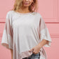 BiBi Color Block Round Neck T-Shirt