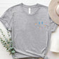 Letter Graphic Round Neck Short Sleeve T-Shirt