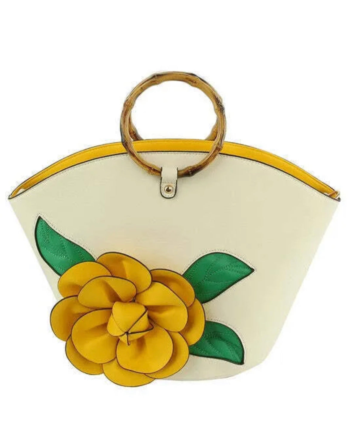 LeMiel 3D Floral Handbag