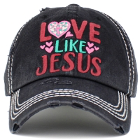 Black Love Like Jesus Cap