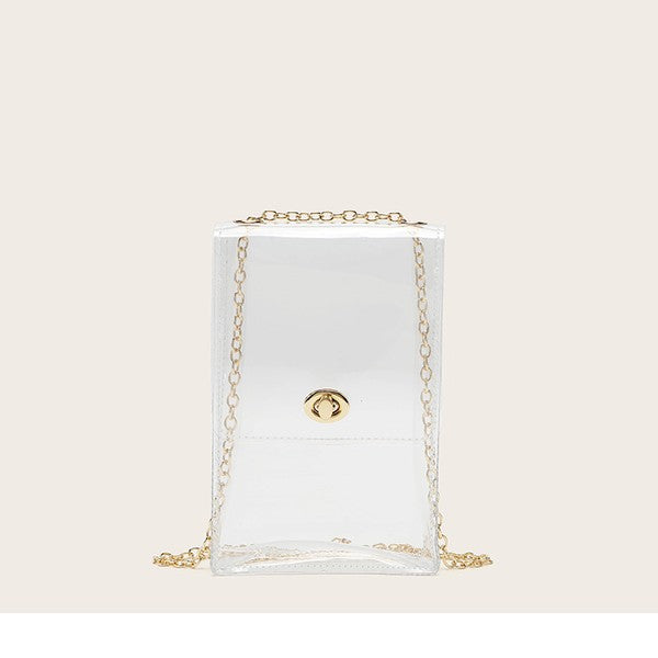 Clear Crossbody Phone Case Bag