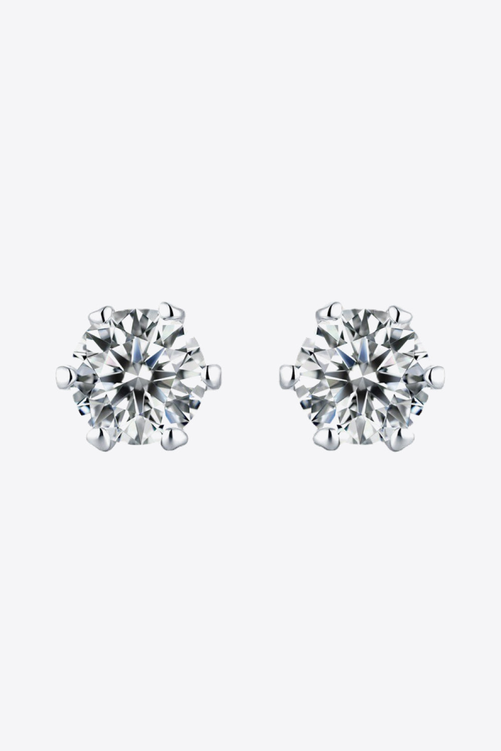 Good Days Ahead Moissanite Stud Earrings