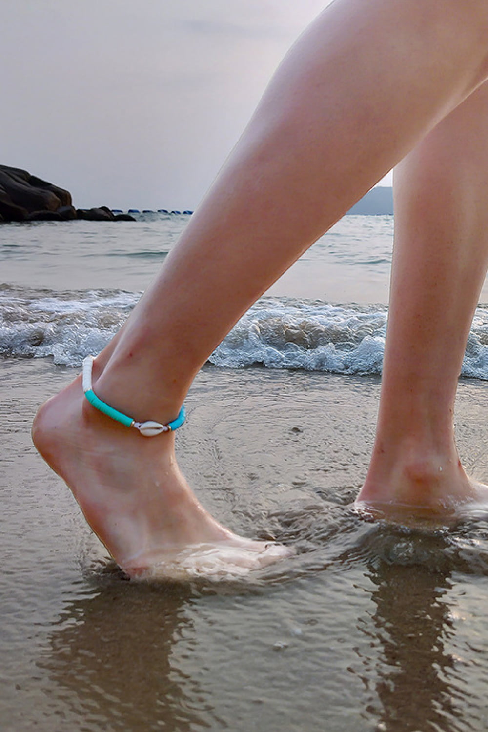 Boho Style Necklace and Anklet Set